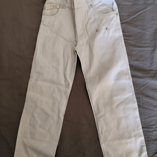 Children's pants used, white, for 13-14 years old
