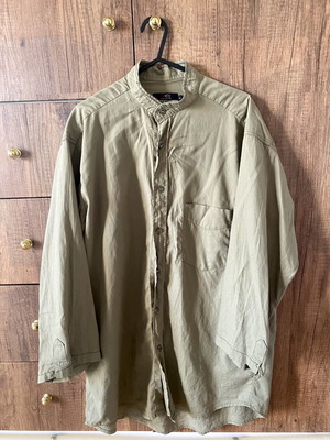 Khaki collar shirt classico size M, like new