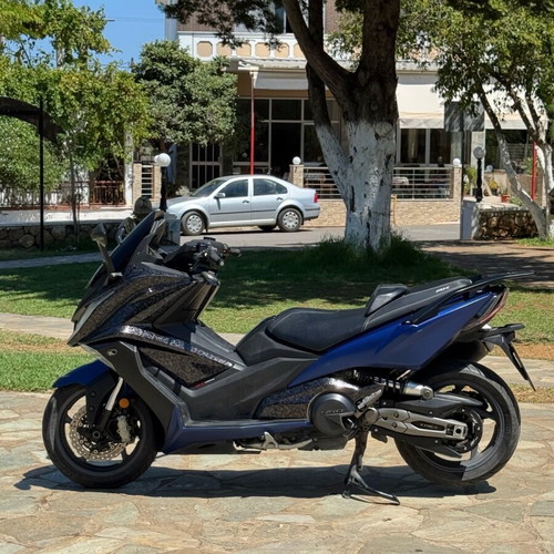 Kymco AK550 Noodoe ABS 2019 σαν καινούργιο μπλε σκούτερ