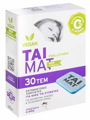 Vegan Tai Mat insect repellent tablets 30 pcs