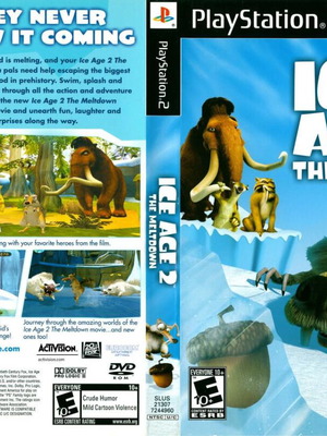 Ice Age 2 The Meltdown PS2 употребявана, напълно функционална