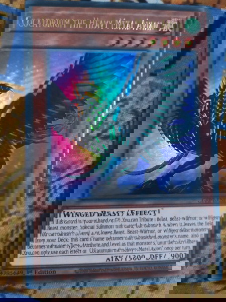 2) Cocatorium The Heavy Metal Avian (Ultra Rare, Yugioh)