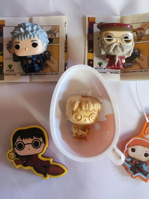 Kinder Harry Potter figures like new, set of 5