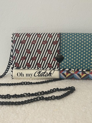 Le Pandorine shoulder bag, multicolour, removable heavy chain
