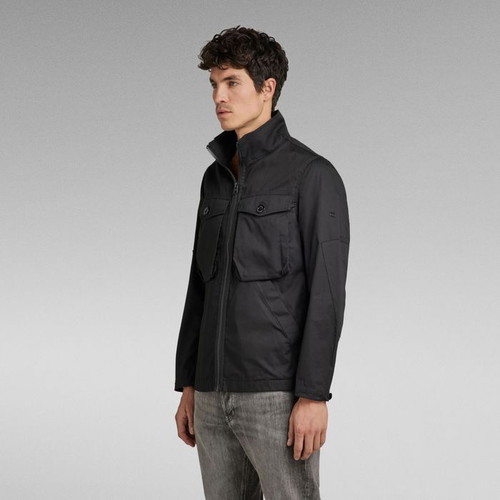 G-Star RAW Type C Utility Overshirt Jacket new, black, men's M