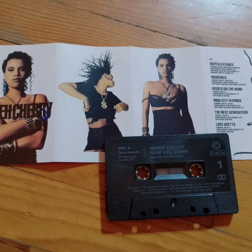 Neneh Cherry Raw Like Sushi cassette used