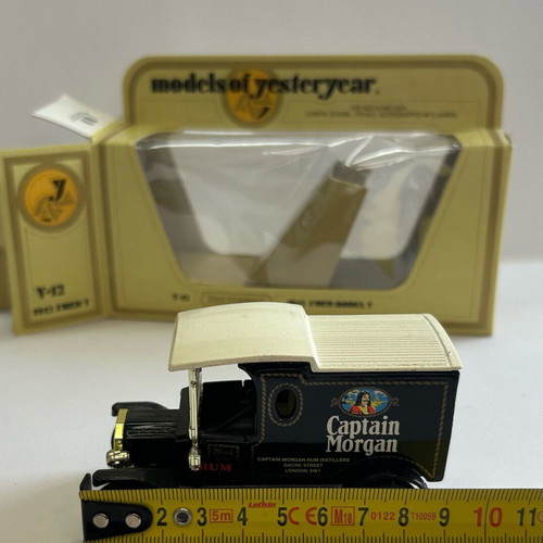 Matchbox 1978 Models of Yesteryear Y-12 Ford T 1912 Captain Morgan new
