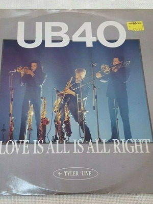 UB40 Love Is All Is All Right 12' used, reggae