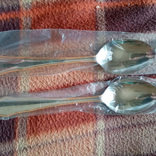 Noritake 18-8 flatware set used, Japan Airlines vintage
