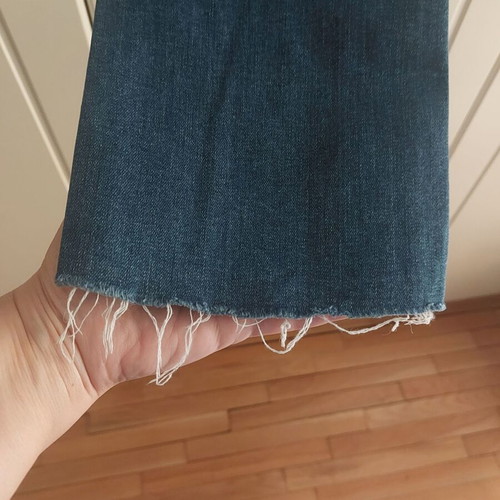 Zara TRF elastic jeans size 32 like new, blue