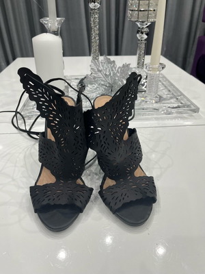 Women's sandals new, pack with leopard heel gift