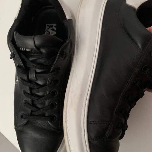 Karl Lagerfeld sneakers used, black, size 41