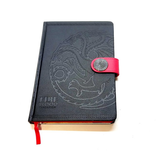 Game of Thrones Premium Notebook A5 Like New House Targaryen