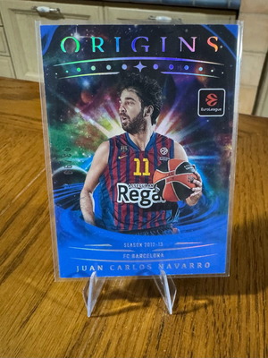 Juan Carlos Navarro Origins basketball card /99