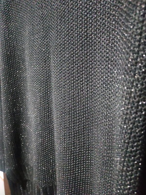 Knitted blouse used with silver thread, size M