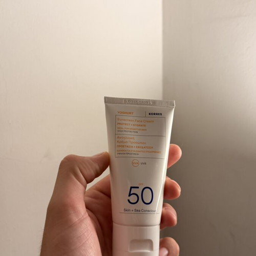 Korres Sunscreen Face Cream SPF 50 New