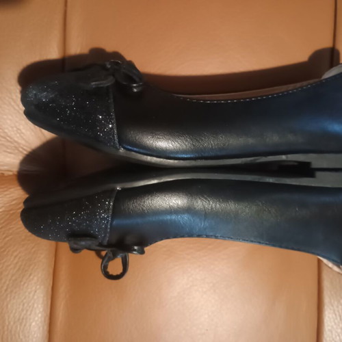 Anatomic leather ballerinas size 28 new, black