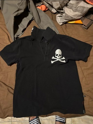 Polo shirt Philipp Plein black like new size L