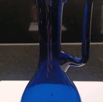 Serving set for raki made of blown glass like new