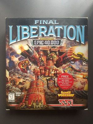 PC Big Box Final Liberation: Warhammer Epic 40,000 used