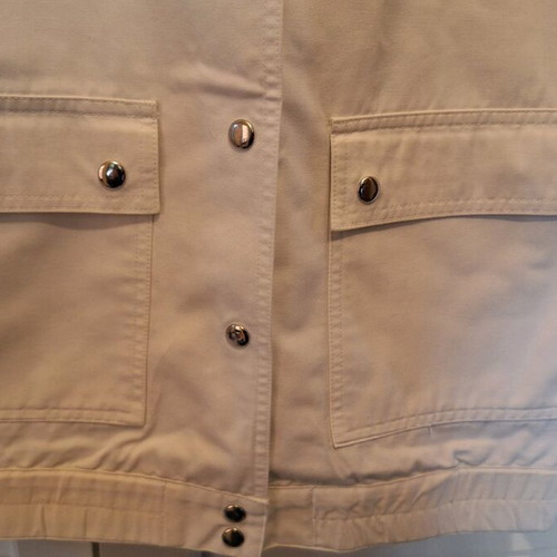 Target spring white jacket like new, cotton and polyester