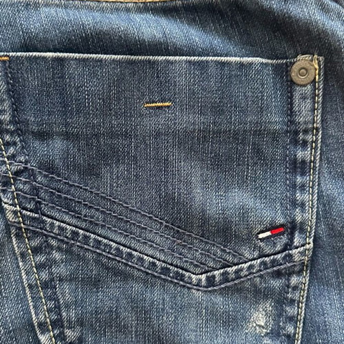 Hilfiger Denim jean bermuda shorts new, size M