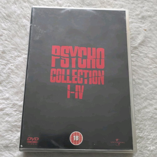 Psycho Collection 1-4 DVD like new with Greek subtitles