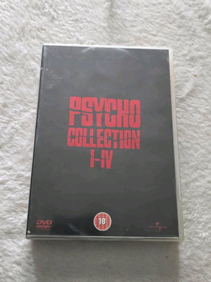 Psycho Collection 1-4 DVD like new with Greek subtitles