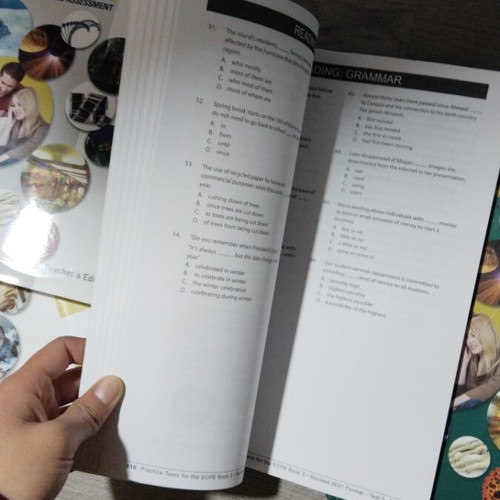 ECPE Preparation Books Slightly Used