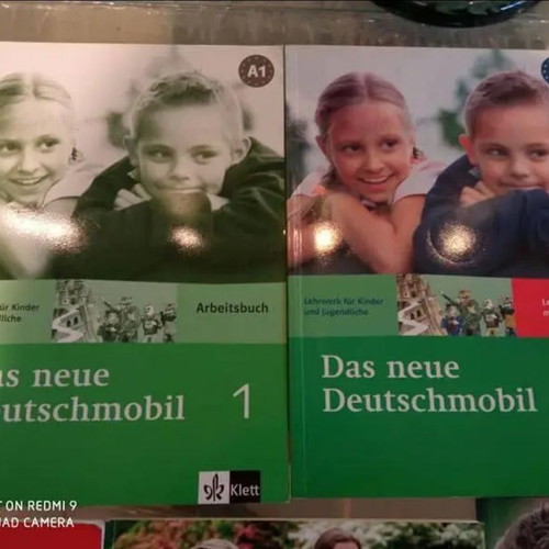 German books new, level A1-B1, set of 6 with CDs