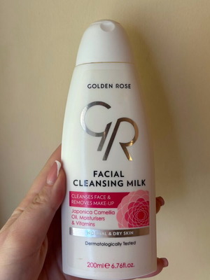 Golden Rose facial cleansing milk new