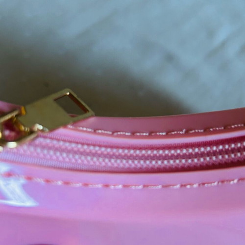 Rumi Life Pink Handbag New Synthetic With Gold Chain