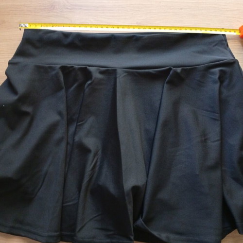 Skort XL black elastic new without tags