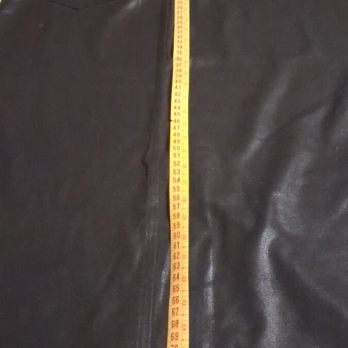 Skirt new with elastic fabric resembling leather