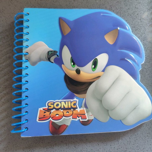 Sonic the Hedgehog notebook and notepad new set