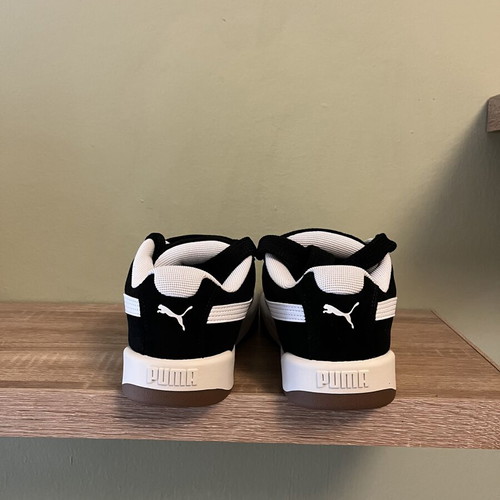 Puma sneakers new size 38.5 black and white