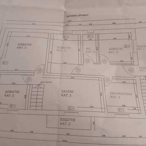 House in Panagia Thassos 213 sqm with sea view, under renovation