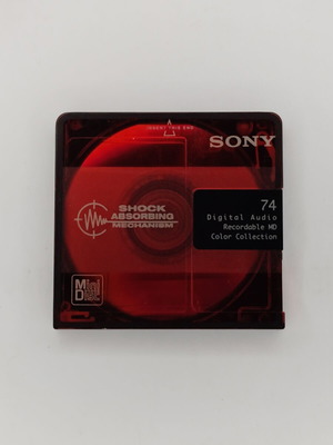 Sony MD 74 MiniDisc used, Color Series