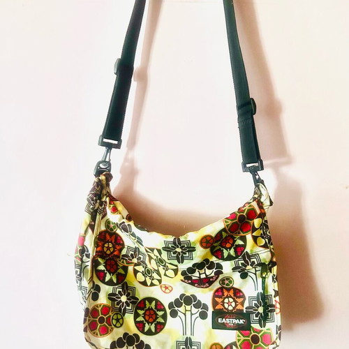 Eastpak shoulder bag like new with geometric patterns
