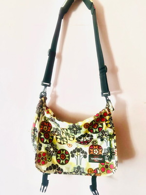 Eastpak shoulder bag like new with geometric patterns