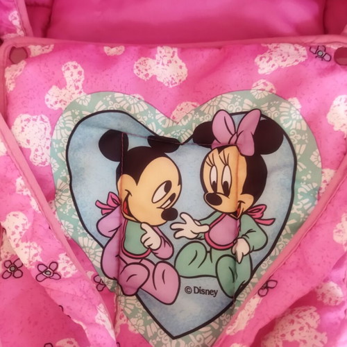 Port Bebe Disney doll carrier, pink