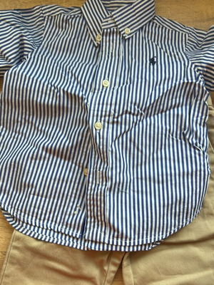 12 months baby boy Ralph Lauren set