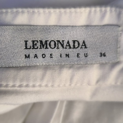 White maternity dress size S like new, cotton