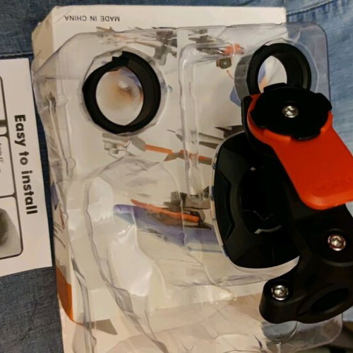 Bicycle saddle and phone holder new