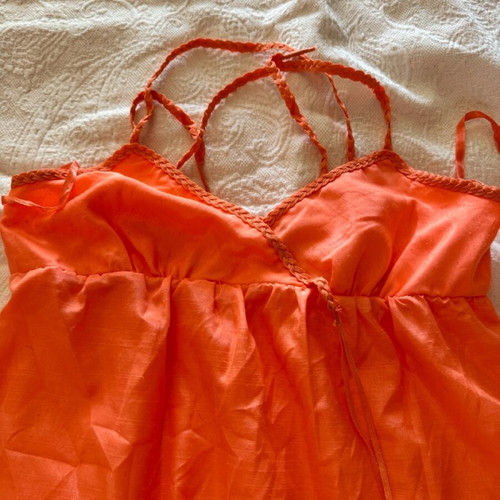 Attrattivo blouse like new, orange, size S