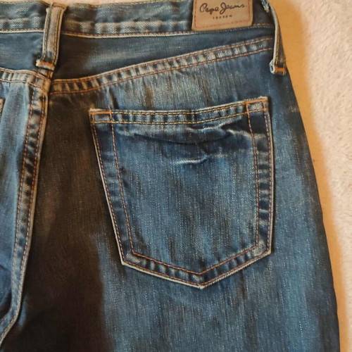 Pepe Jeans bootcut jeans low rise straight leg new blue size S