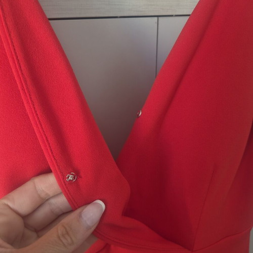 BSB Coral Red Mini Dress Size L Like New