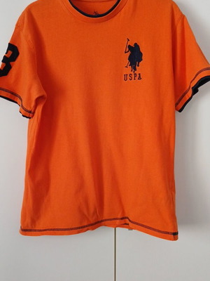 Παιδική μπλούζα U.S. Polo Assn. πορτοκαλί, σε πολύ καλή κατάσταση