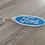 Ford 3D Printed Keychain new