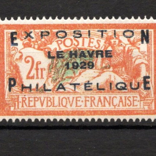 Γραμματόσημο France 1929 Le Havre Exhibition καινούργιο, ασφράγιστο
